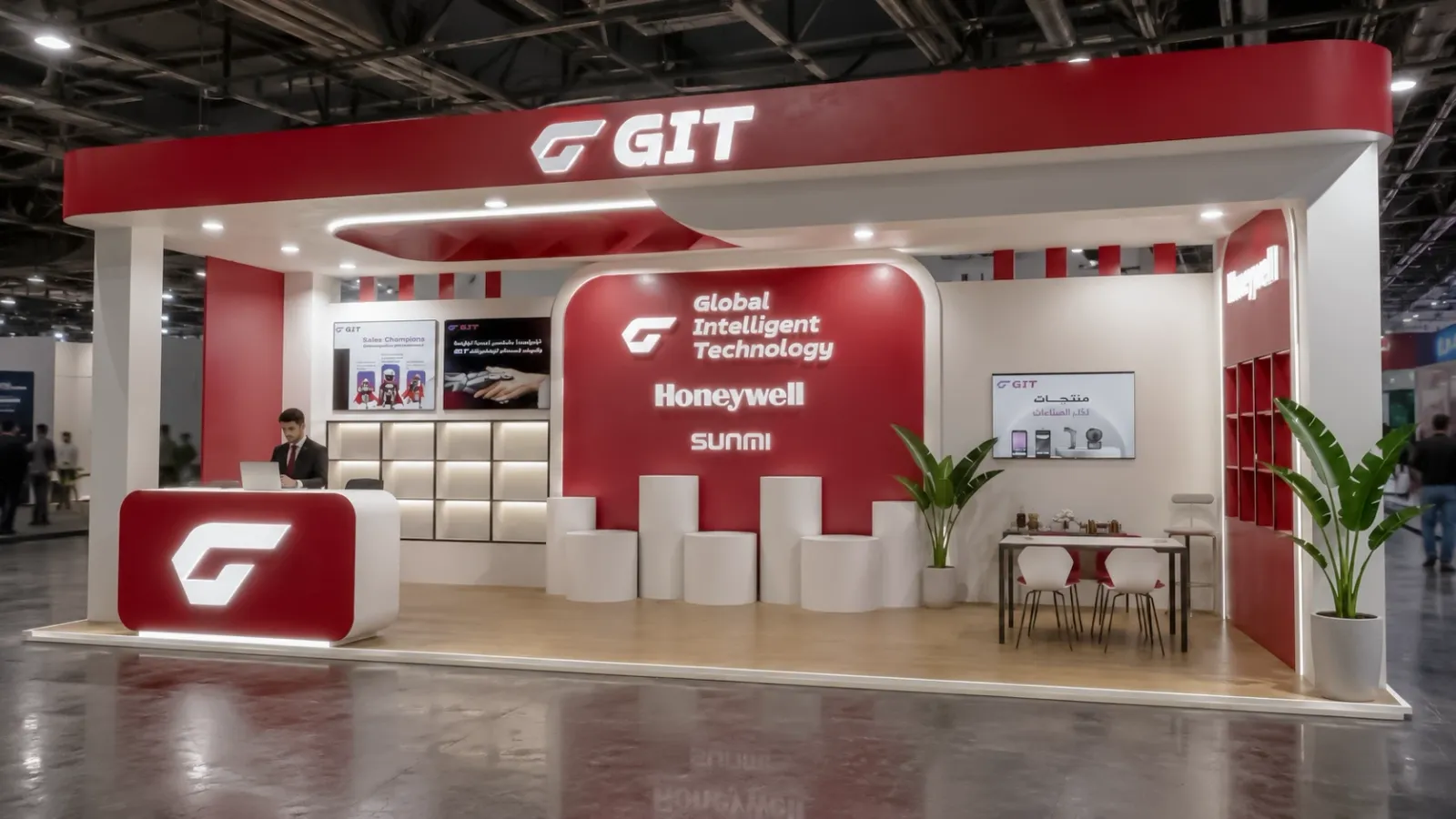 GIT - Exhibition Stand cover